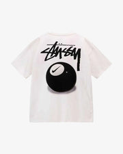 Realism X Stussy 8 Ball Tee White