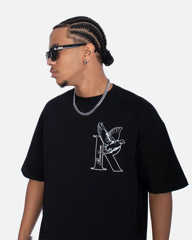 Realism Doves  Logo Tee  Monochrome