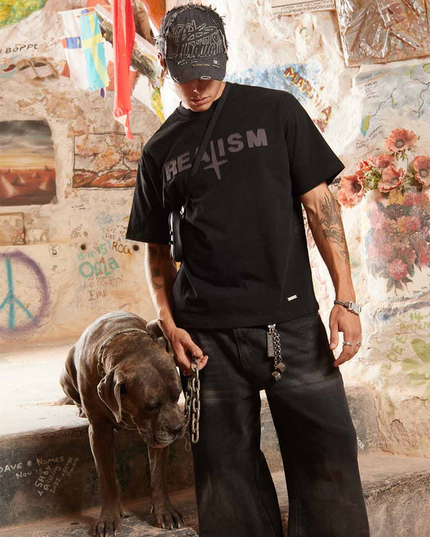 REALISM VIVANT TEE BLACK