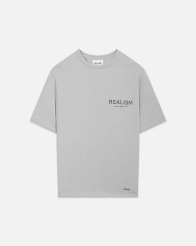 Realism Back Logo Tee White Smoke