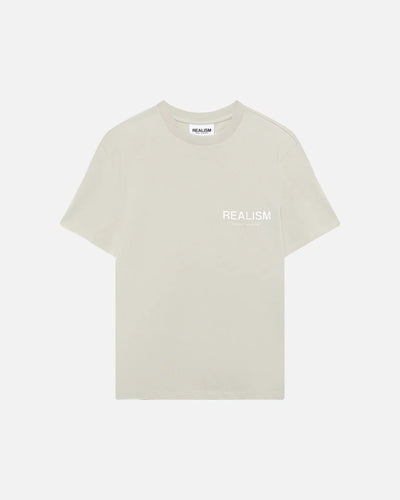 Realism Back Logo Tee Wheat